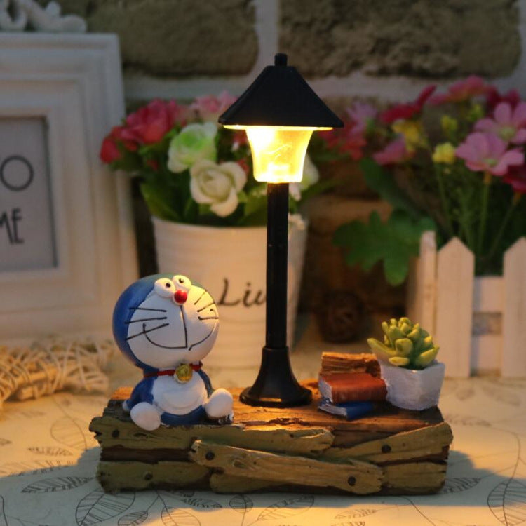 Jingle Cat Resin Lamp Light