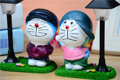Jingle Cat Resin Lamp Light