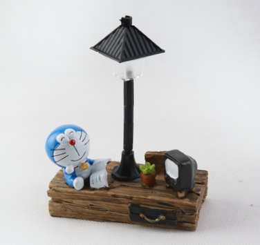 Jingle Cat Resin Lamp Light