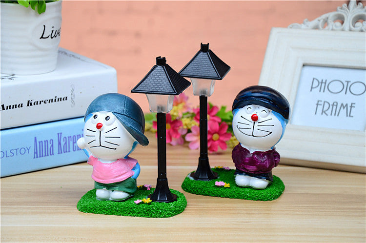 Jingle Cat Resin Lamp Light